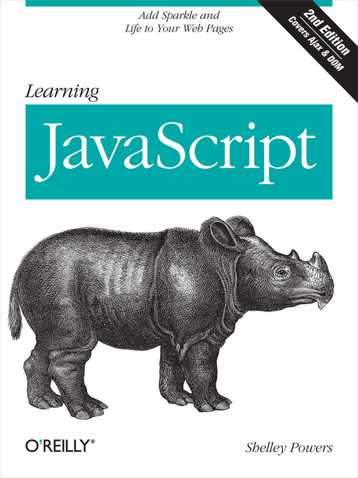 Title details for Learning JavaScript by Shelley Powers - Available